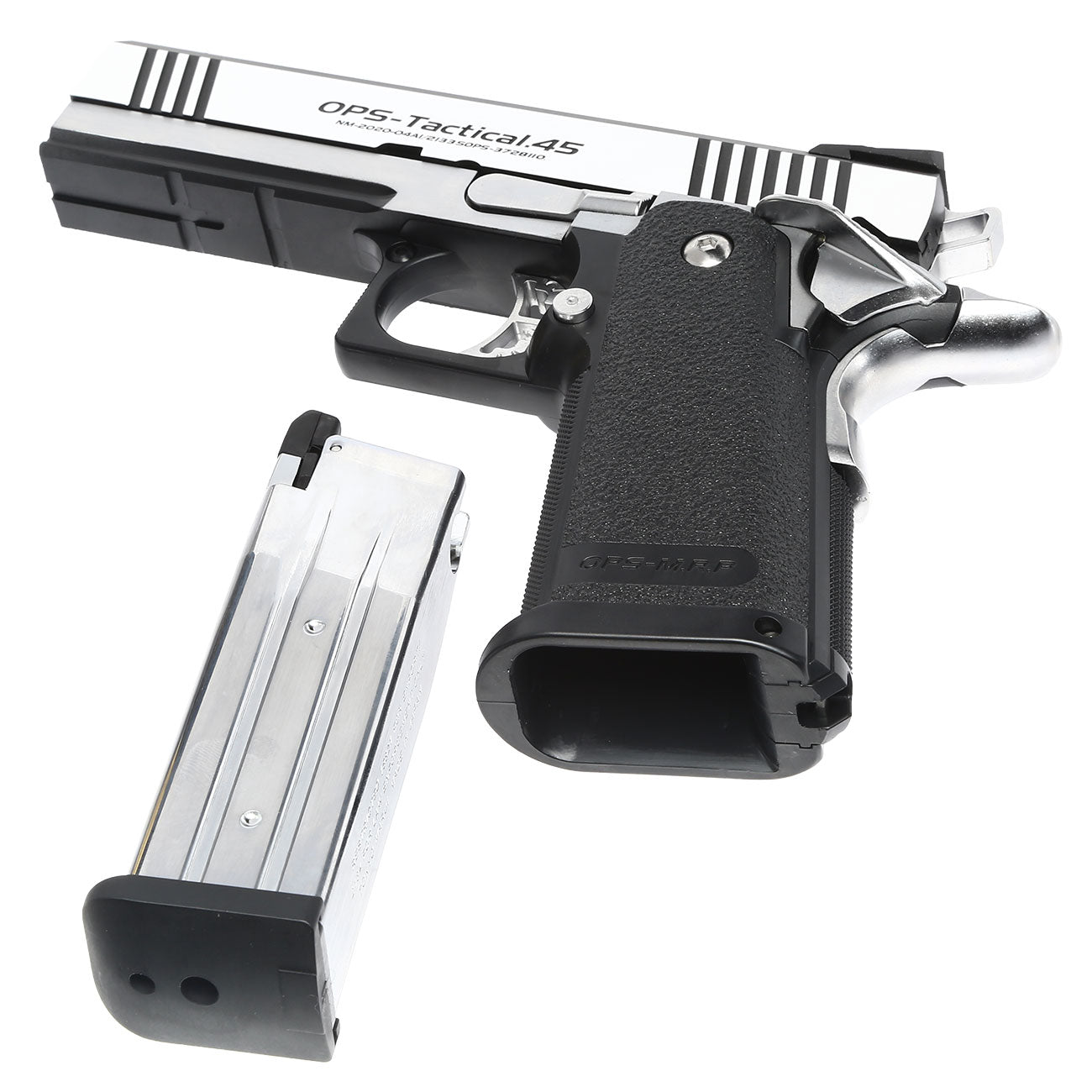 Tokyo Marui Hi-Capa 4.3 Dual Stainless Custom Green Gas Airsoft Pistol
