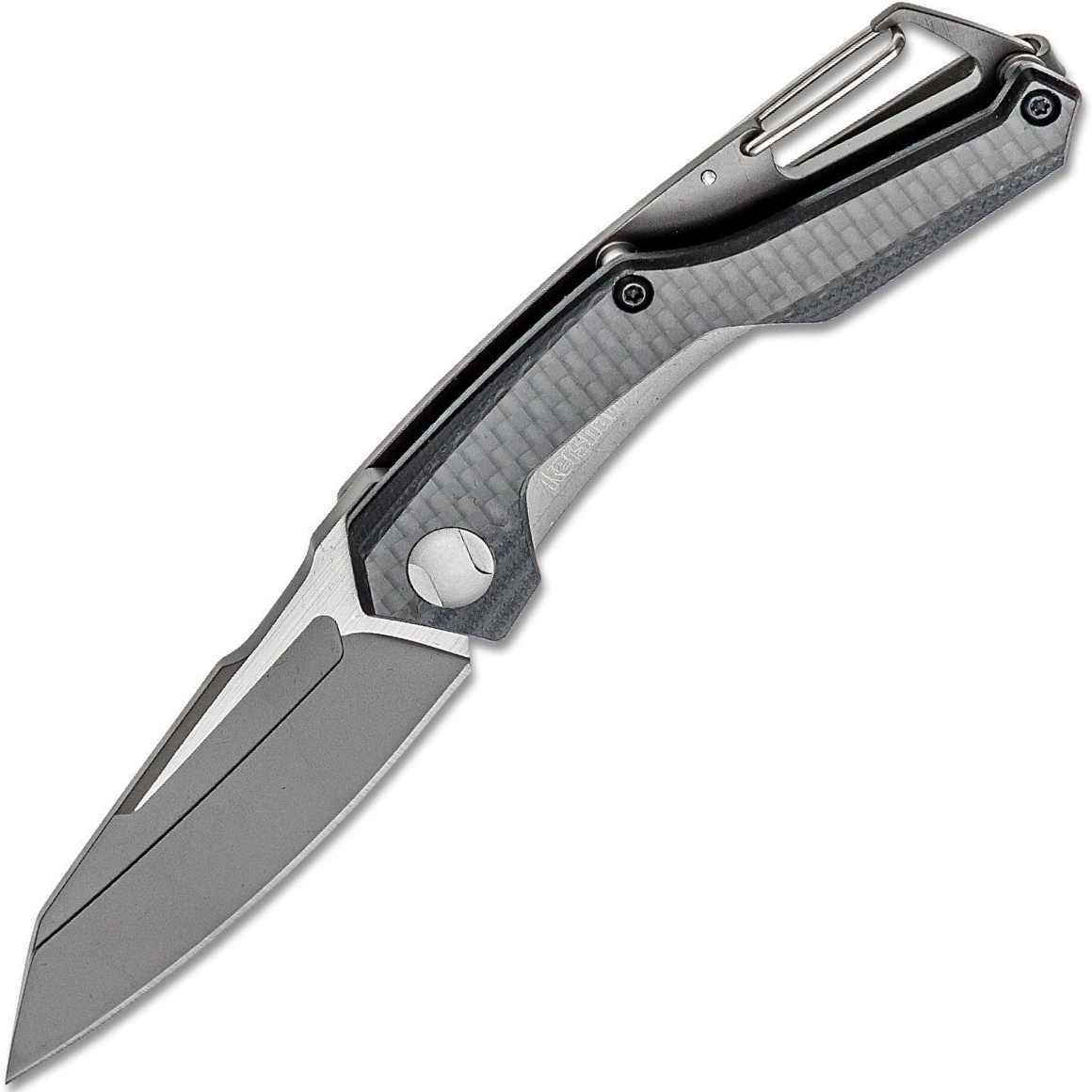 Kershaw Reverb Framelock Folding Knife, Two-Tone Blade, G10/Carbon Fiber, 1220