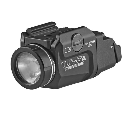 Streamlight 69424 TLR-7A Flex Low Profile, Rail Mounted Tactical Light w/ Rear Switch Options