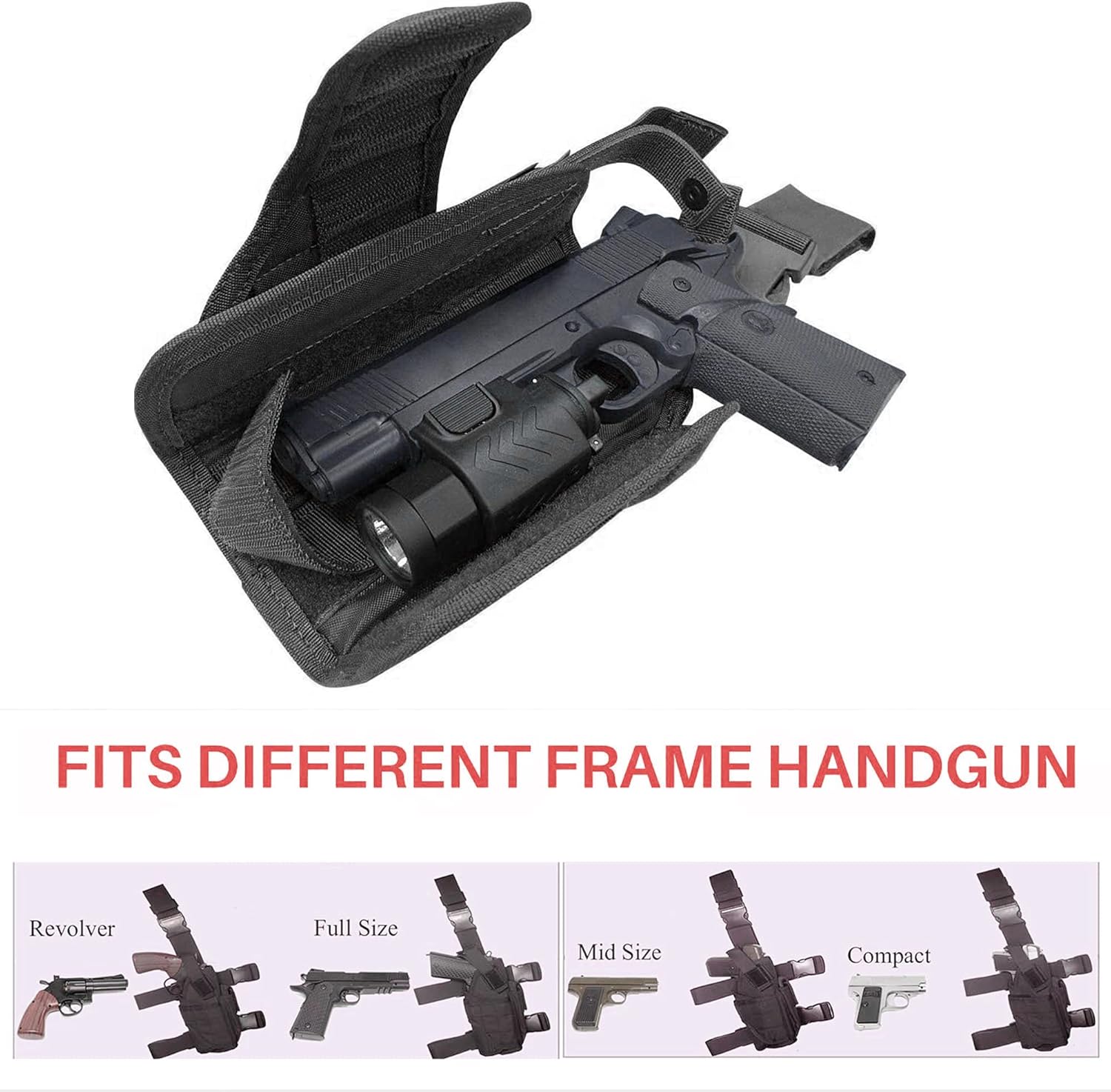 Drop Leg Holster, Thigh Gun Holsters Right Hand