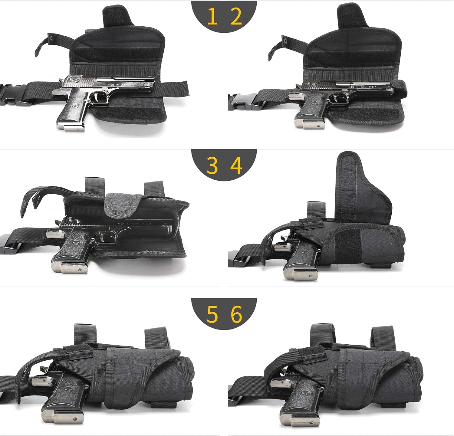 Drop Leg Holster, Thigh Gun Holsters Right Hand