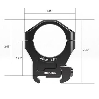 ARKEN Halo Scope Rings 30mm Medium