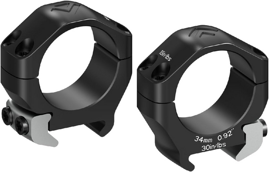 Arken Optics HALO Ti Titanium Scope Rings 34mm – Low