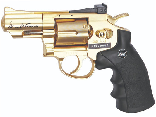 DAN WESSON 2.5 INCH GOLD BB REVOLVER 4.5MM CO2
