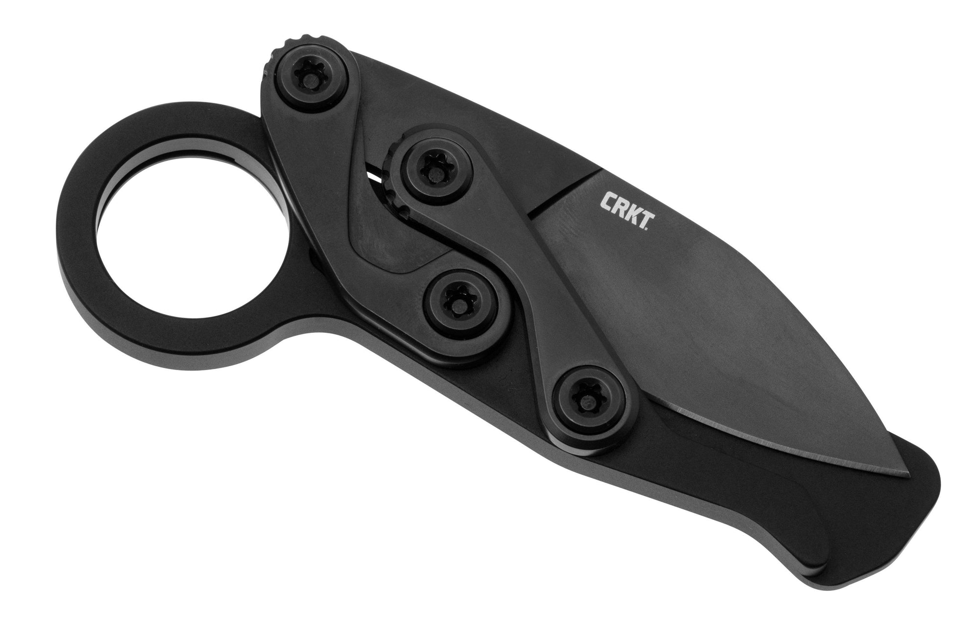 CRKT Provoke EDC Folding Knife, D2 Black, Aluminum Black, 4050K