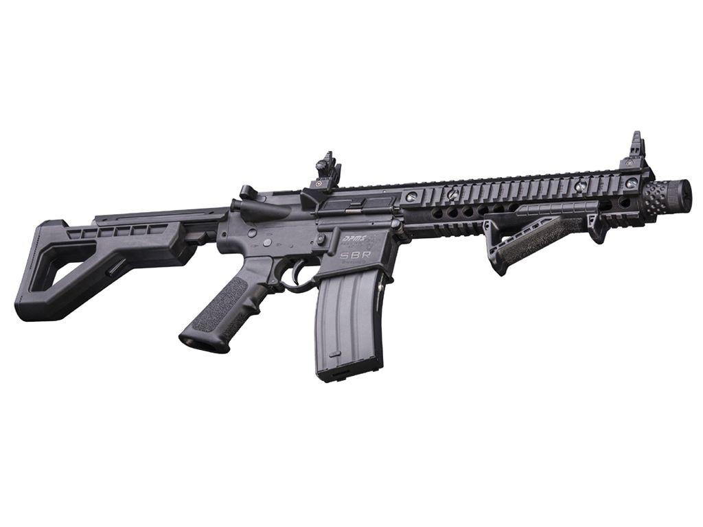 CROSMAN DPMS SBR CO2 BLOWBACK STEEL BB RIFLE