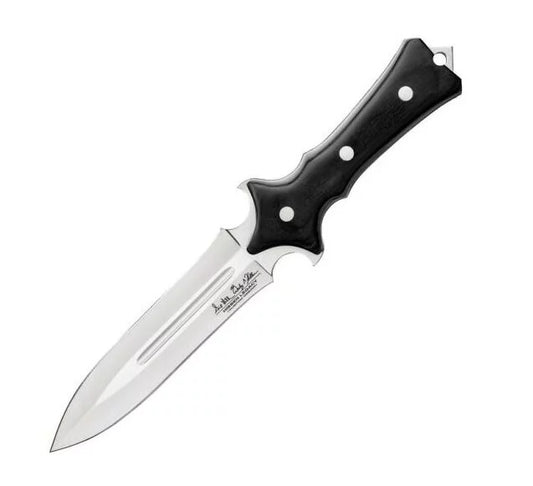 Gil Hibben Legacy Fixed Blade Boot Knife, Leather Sheath