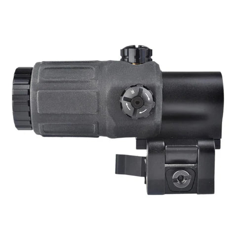 Holy Warrior PT G33 style 3x Magnifier with flip to side mount BK