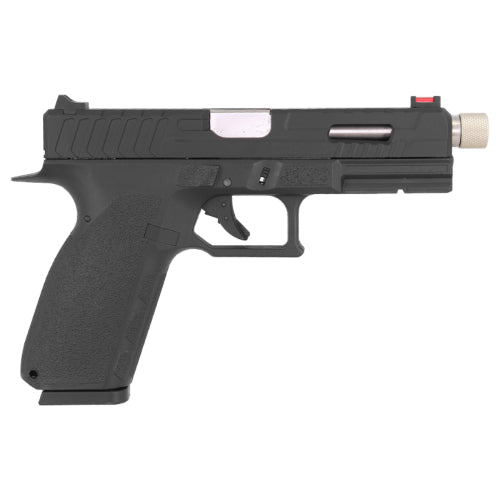 KJ Works KP-13F Blowback Airsoft Pistol BLACK- CO2 Full Auto