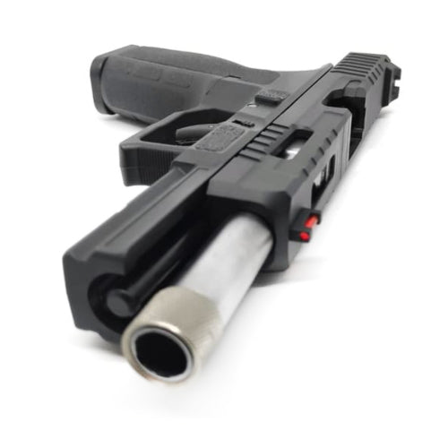 KJ Works KP-13F Blowback Airsoft Pistol BLACK- CO2 Full Auto