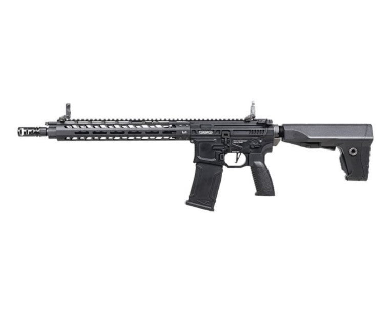 G&G MGCR 556 Gas Blowback Airsoft Rifle w/ M-LOK Handguard - 12 inch version