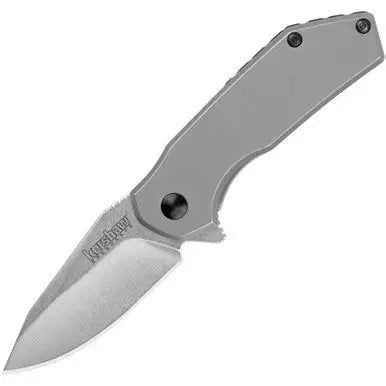 Kershaw Valve Flipper Framelock Knife, Assisted Opening, Stainless Handle, 1375