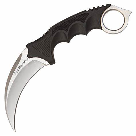 Honshu Fixed Blade Karambit Knife, Shoulder Harness, UC2977