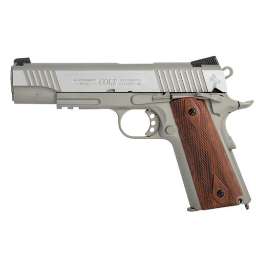 Colt 1911 Rail CO2 gun (Wood Grips)