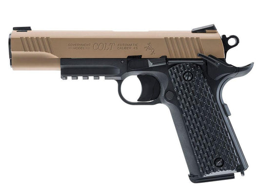 UMAREX COLT M45 CQBP CO2 BLOWBACK STEEL BB GUN
