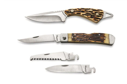 Schrade Uncle Henry 2 Piece Fixed Blade w/ Switch-It Folder