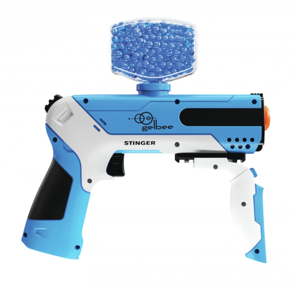 Crosman GFGBB3 Gelbee Stinger, Gel Bead Pistol, Rechargeable Battery