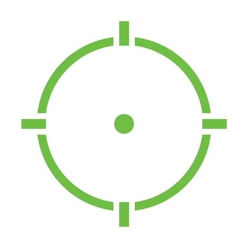 Holosun Green Dot Sight – 2 MOA Dot & 32 MOA Circle Reticle HE507C-GR-X2