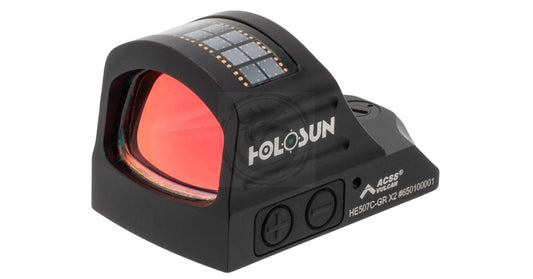 Holosun Green Dot Sight – 2 MOA Dot & 32 MOA Circle Reticle HE507C-GR-X2