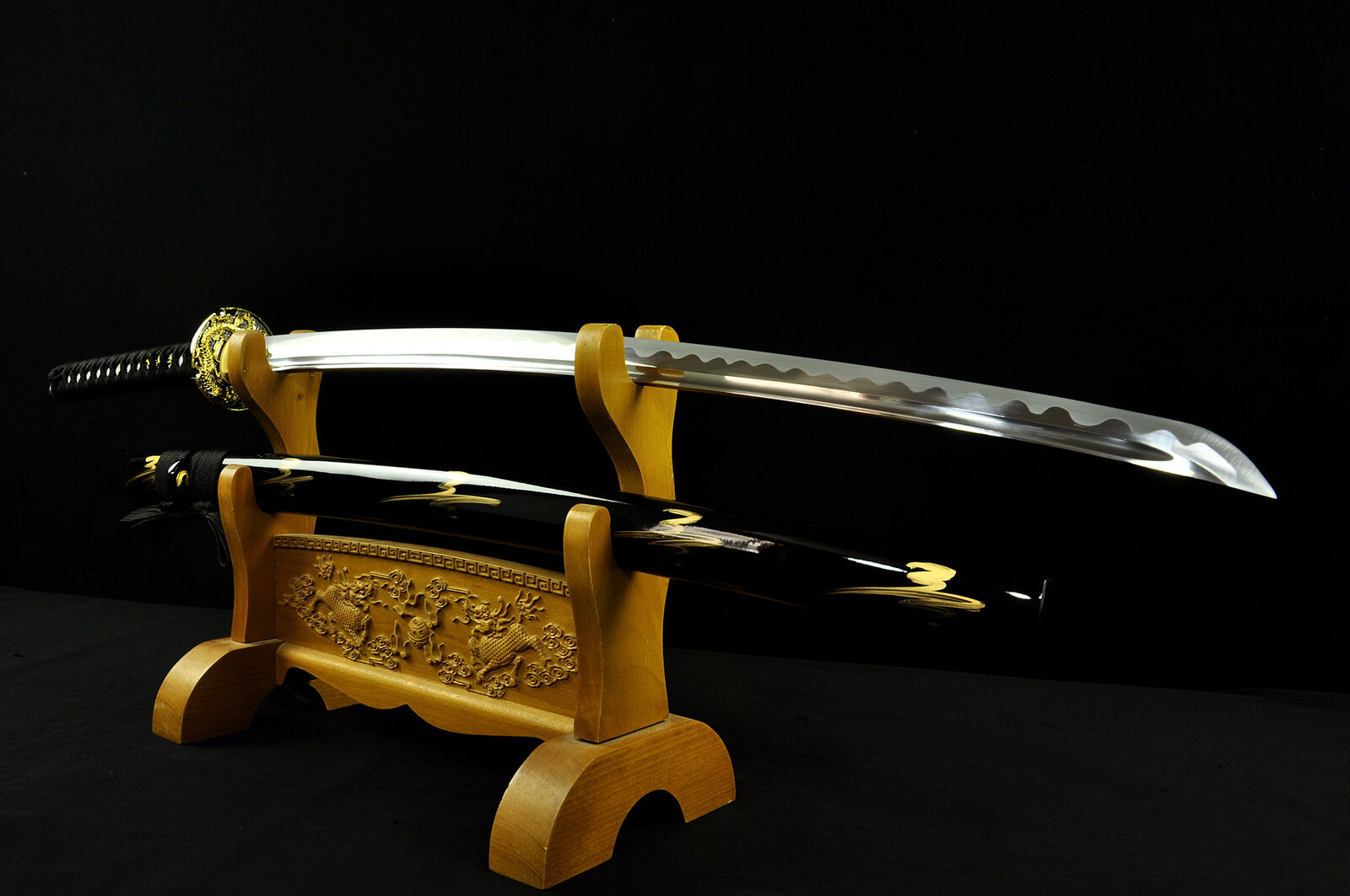 Full Tang Japanese Katana Samurai Dragon Sword Razor Sharp Battle Ready