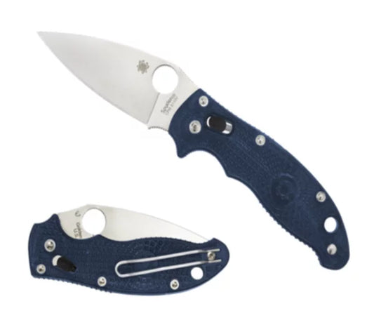 Spyderco Manix 2 Dark Blue FRN 110V Steel C101PDBL2