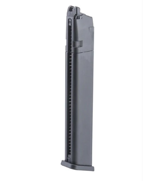 Action Army AAP01 GBB Airsoft Extended Green Gas Magazine (50 rounds) - BLACK