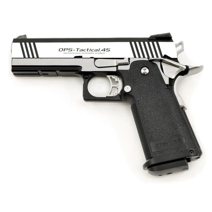 Tokyo Marui Hi-Capa 4.3 Dual Stainless Custom Green Gas Airsoft Pistol