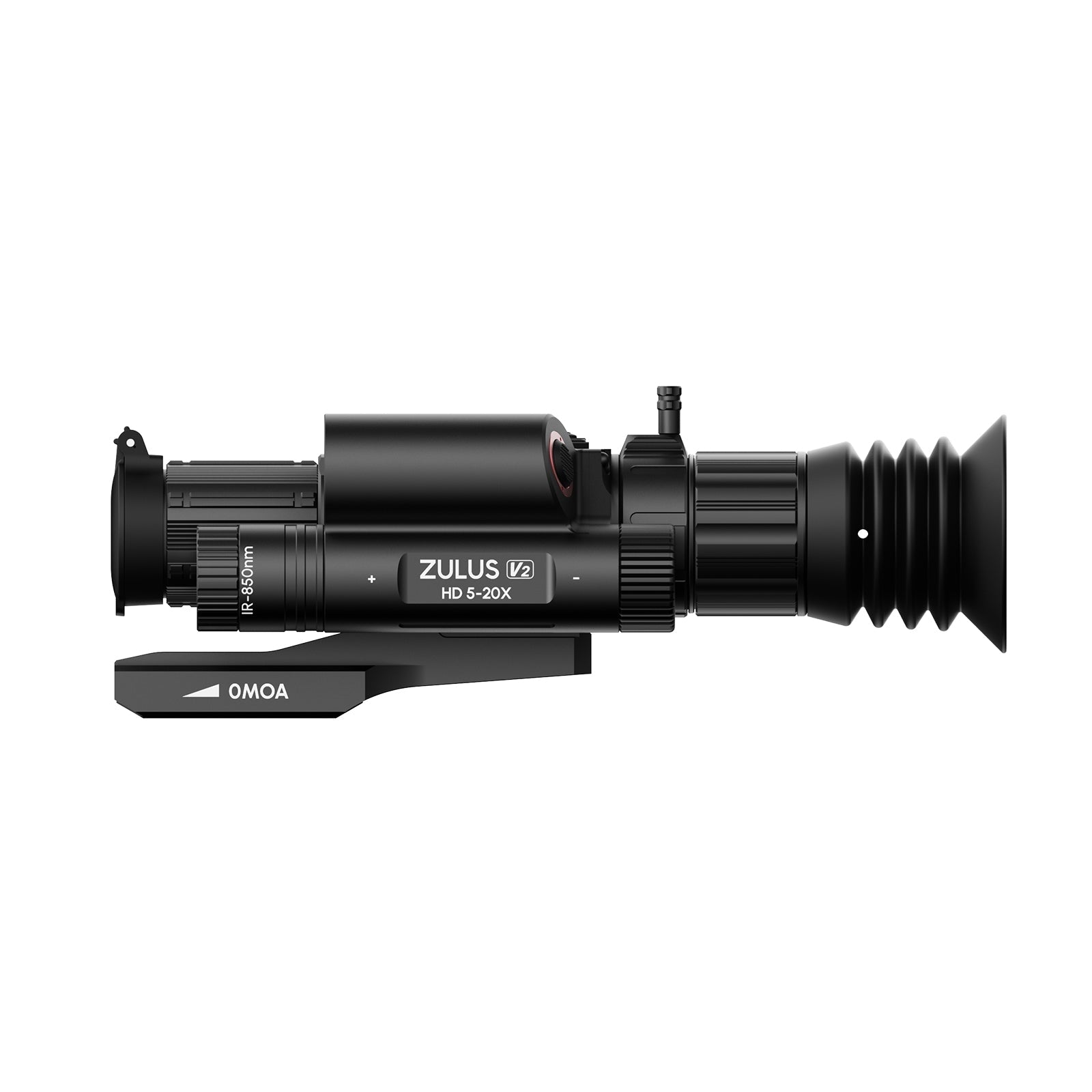 DNT Optics, Zulus HD V2 5-20X Digital Night Vision Scope with Laser Rangefinder & Ballistic Calculator