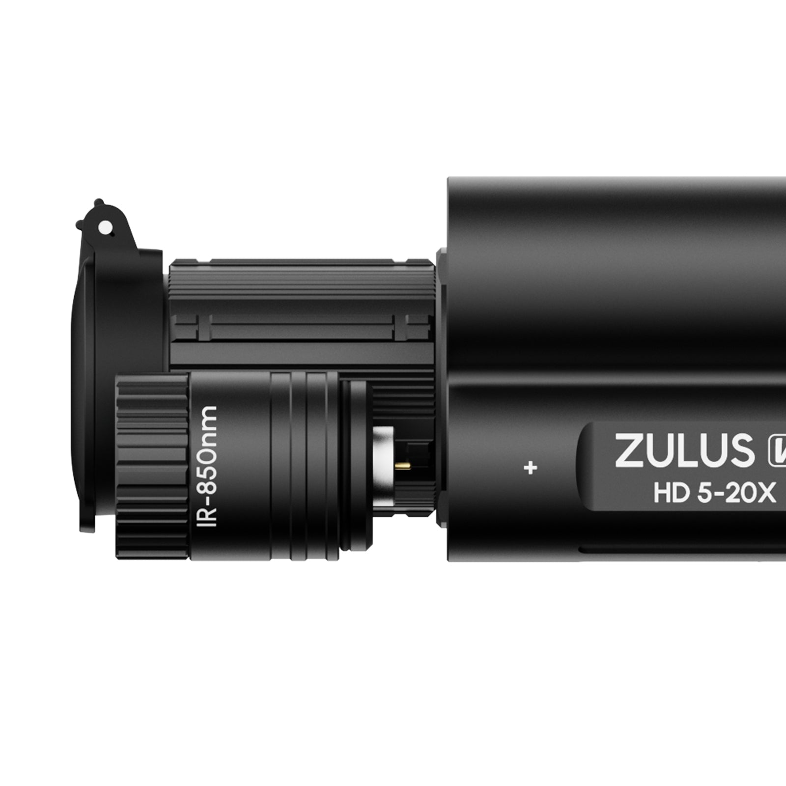 DNT Optics, Zulus HD V2 5-20X Digital Night Vision Scope with Laser Rangefinder & Ballistic Calculator