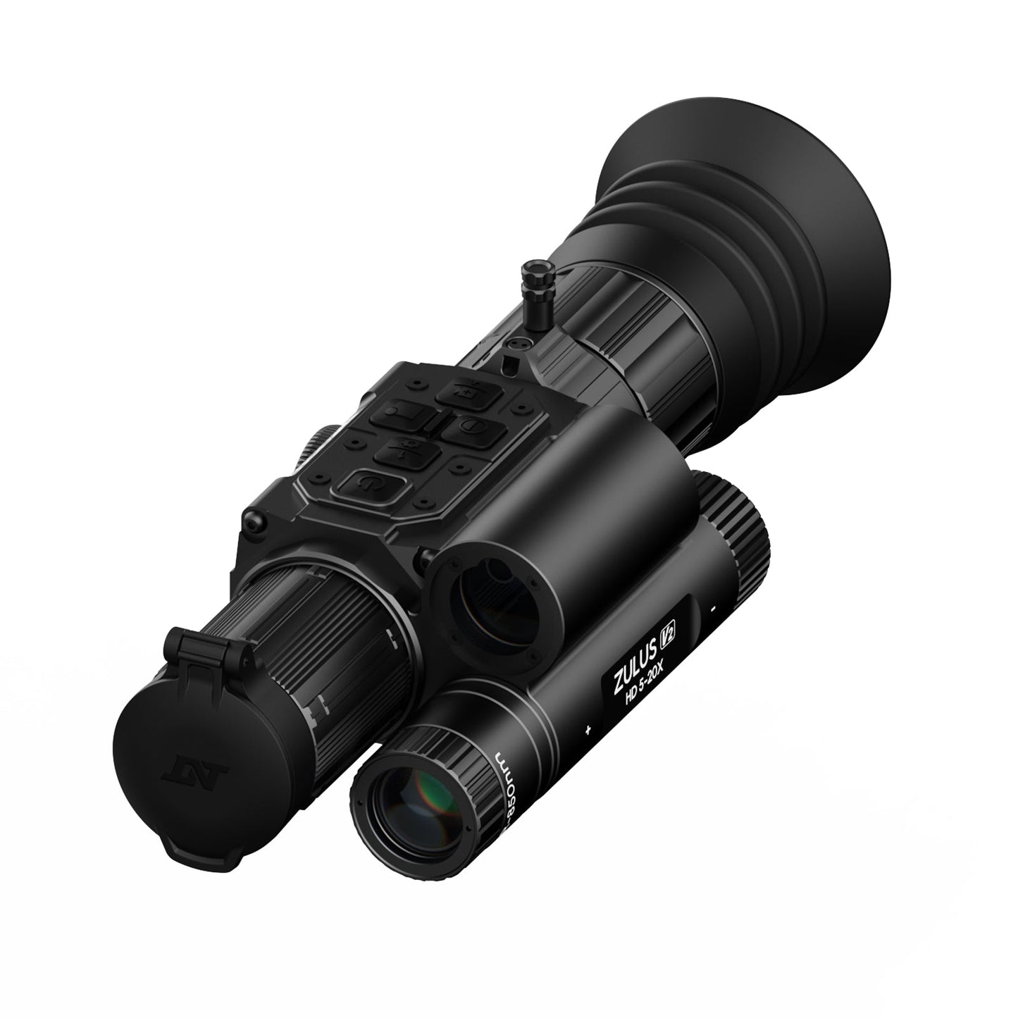 DNT Optics, Zulus HD V2 5-20X Digital Night Vision Scope with Laser Rangefinder & Ballistic Calculator